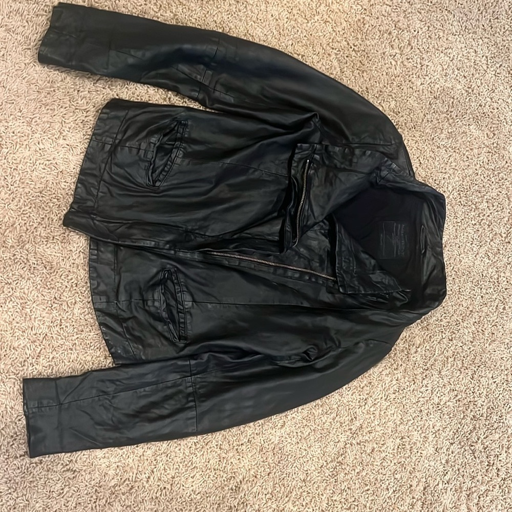 ALLSAINTS leather jacket US-6 UK-10